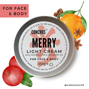 Merry Light Cream - Festive Face & Body Moisturising Cream