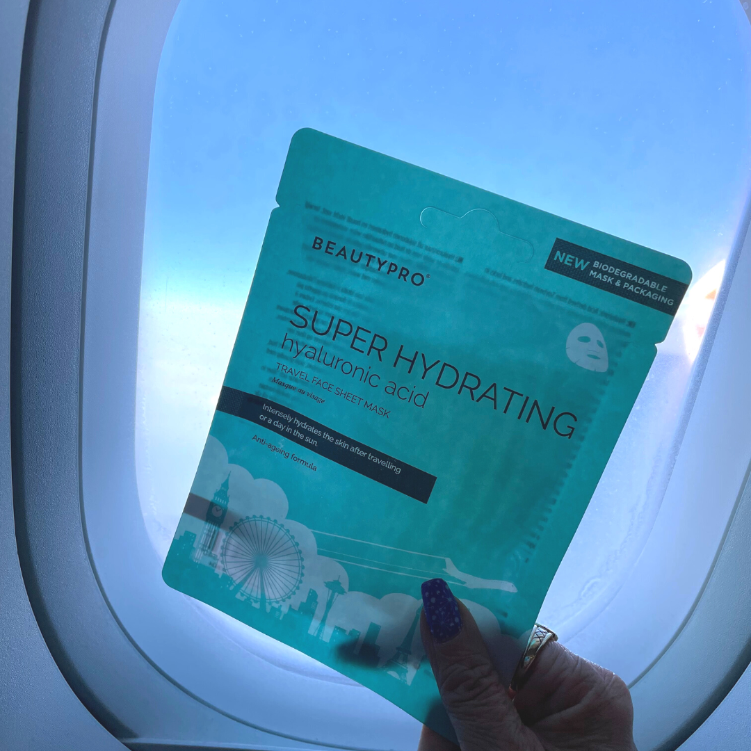 SUPER HYDRATING Travel Sheet Mask - 100% Biodegradable