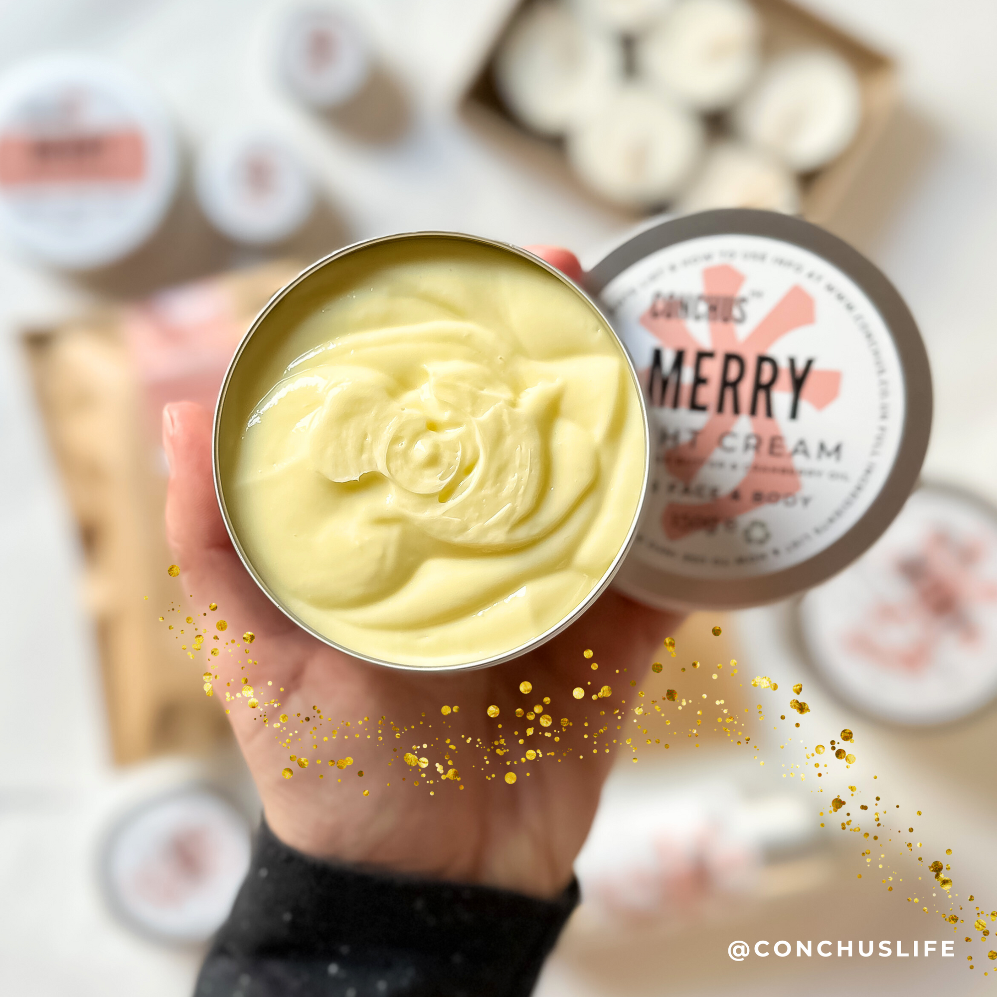 Merry Light Cream - Festive Face & Body Moisturising Cream