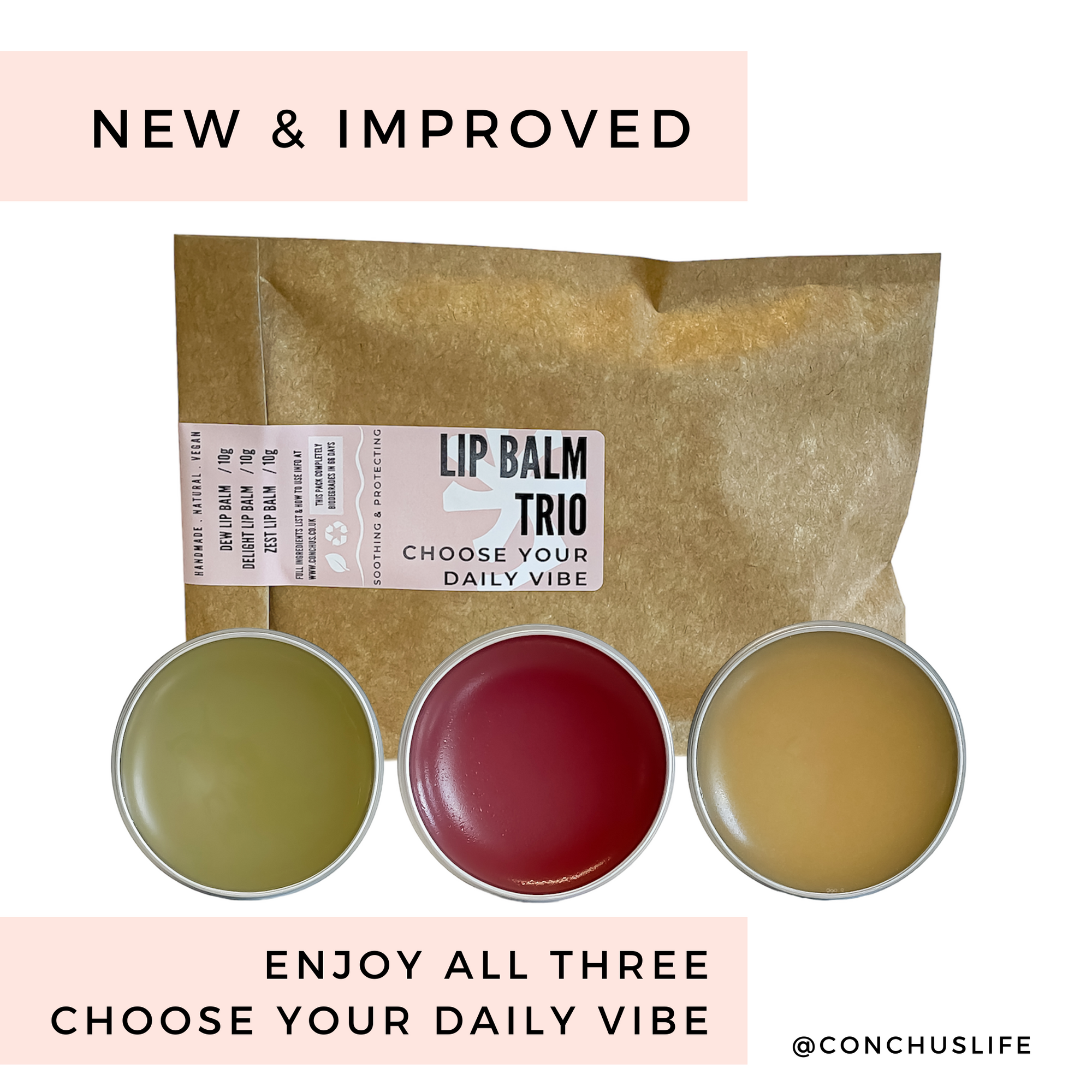 LIP BALM TRIO PACK