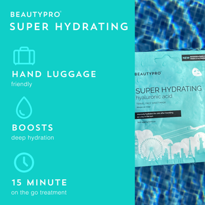 SUPER HYDRATING Travel Sheet Mask - 100% Biodegradable