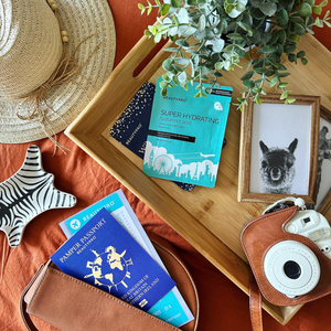 SUPER HYDRATING Travel Sheet Mask - 100% Biodegradable