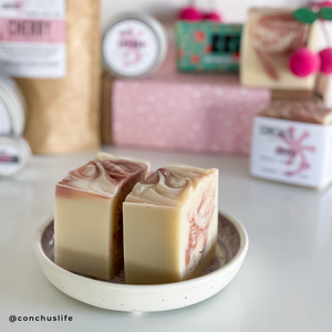 Cherry Exfoliating Body Wash Bar