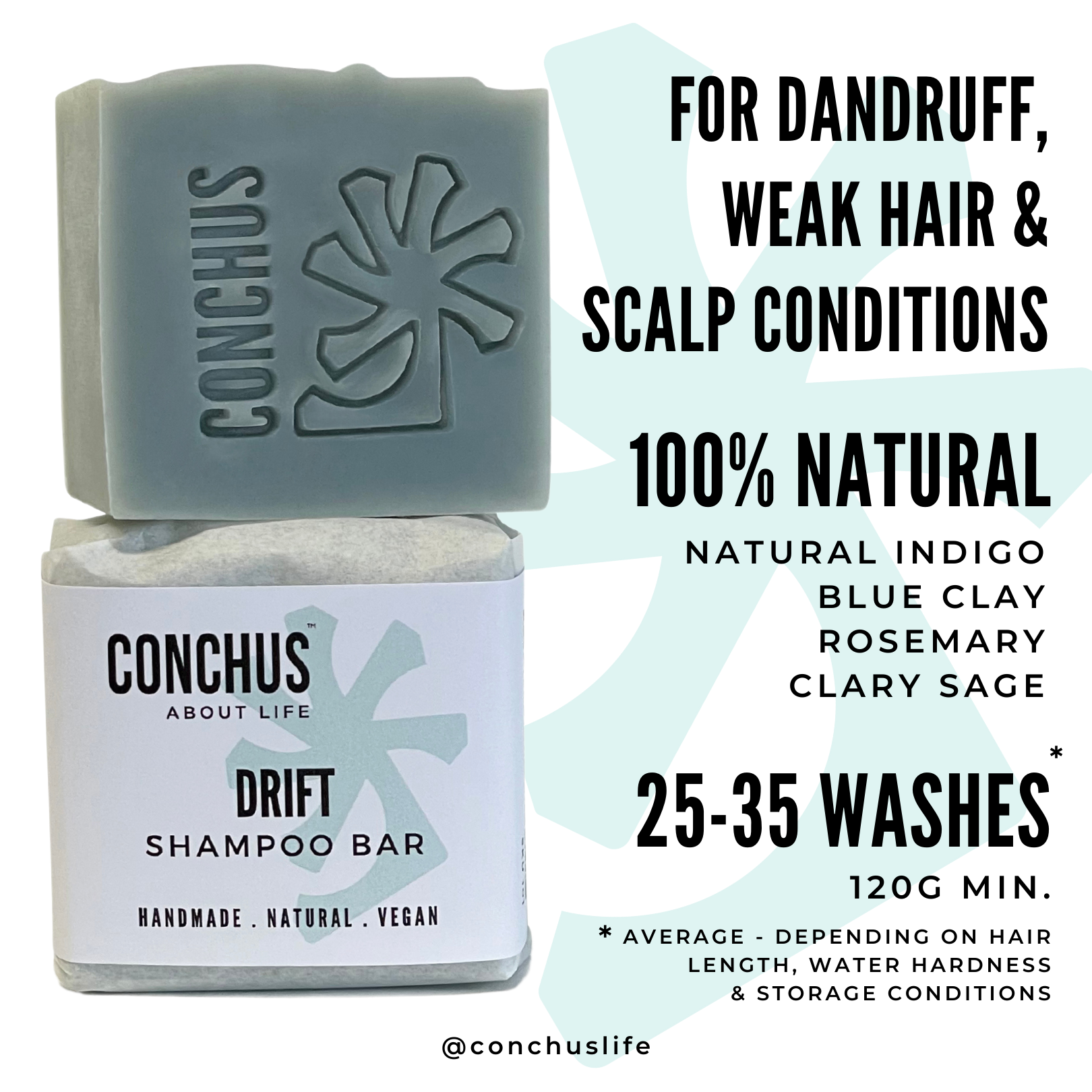 Drift Natural Shampoo Bar