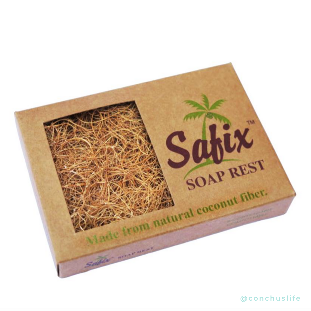 Safix Coconut Fibre Soap Rest - CONCHUS