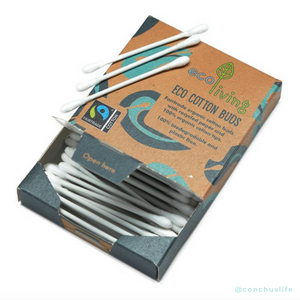 Organic Fairtrade Cotton Buds - CONCHUS