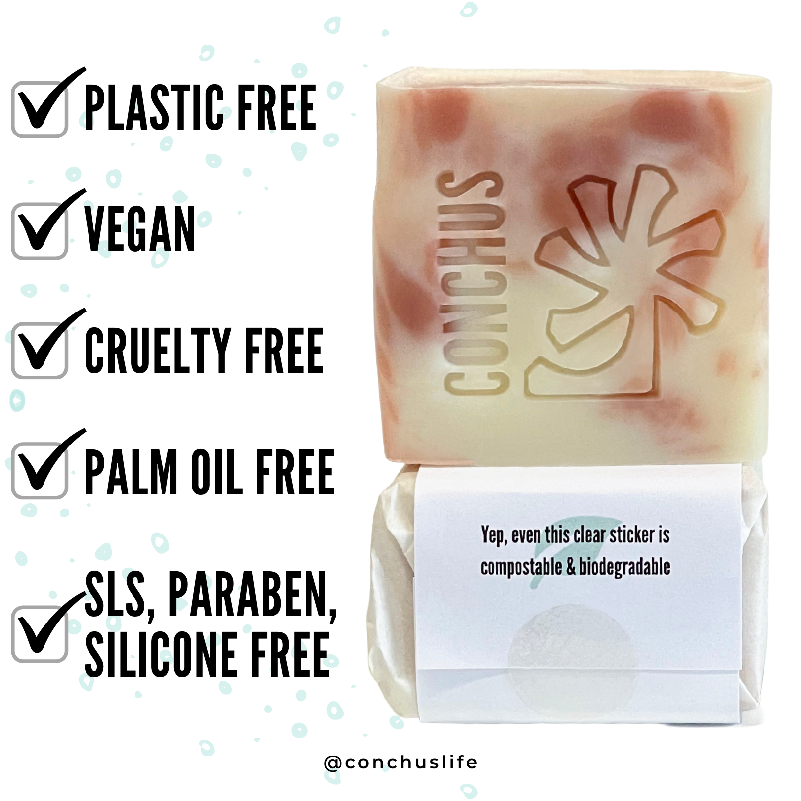 Shell Body Wash Bar